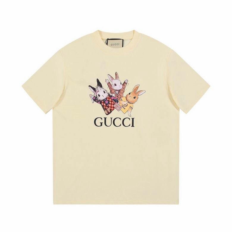 Wholesale Cheap G.ucci Women Short Sleeve Replica T Shirts for Sale