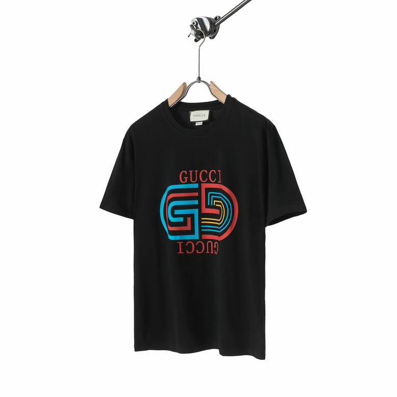 Wholesale Cheap G ucci Short Sleeve T Shirts for Sale