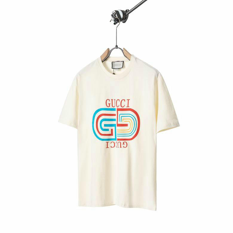 Wholesale Cheap G ucci Short Sleeve T Shirts for Sale