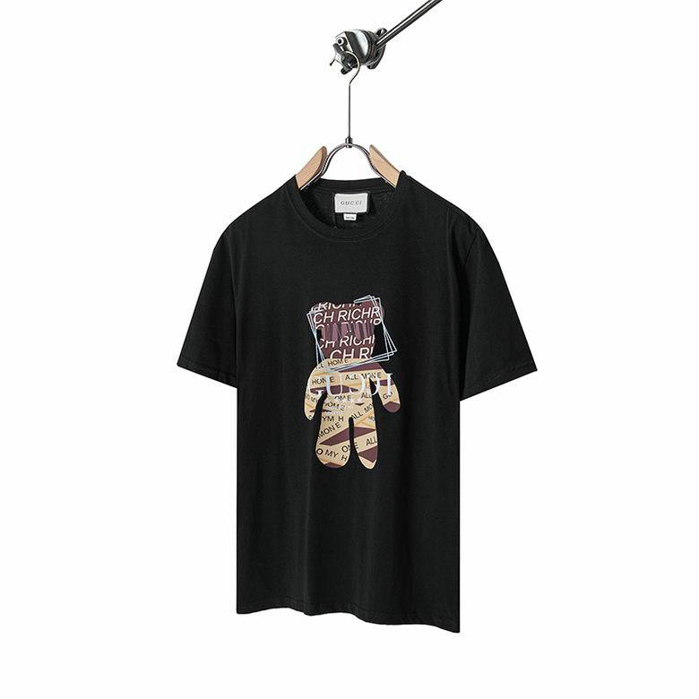Wholesale Cheap G ucci Short Sleeve T Shirts for Sale