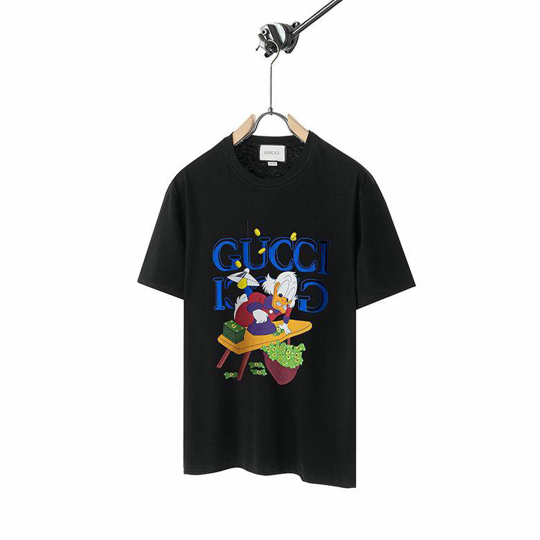 Wholesale Cheap G ucci Short Sleeve T Shirts for Sale