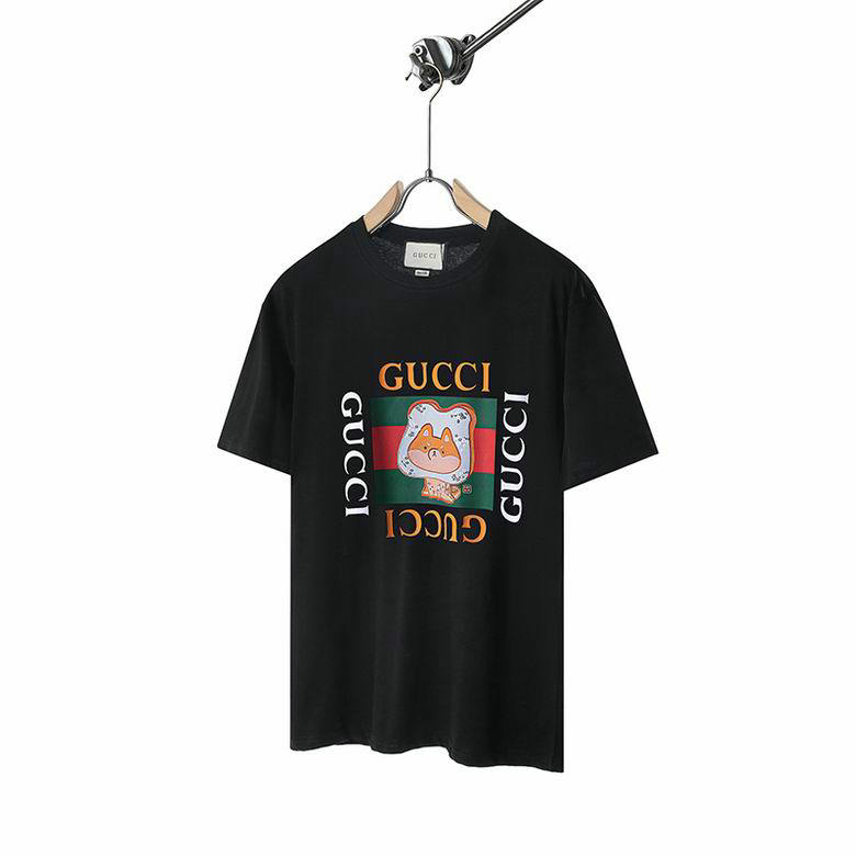 Wholesale Cheap G ucci Short Sleeve T Shirts for Sale