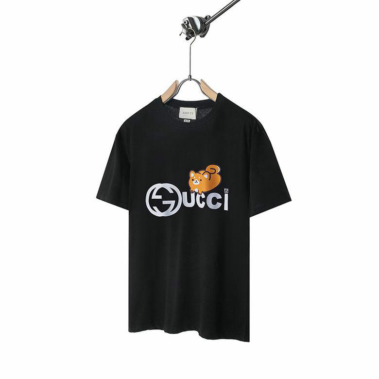 Wholesale Cheap G ucci Short Sleeve T Shirts for Sale