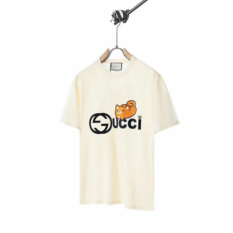 Wholesale Cheap G ucci Short Sleeve T Shirts for Sale