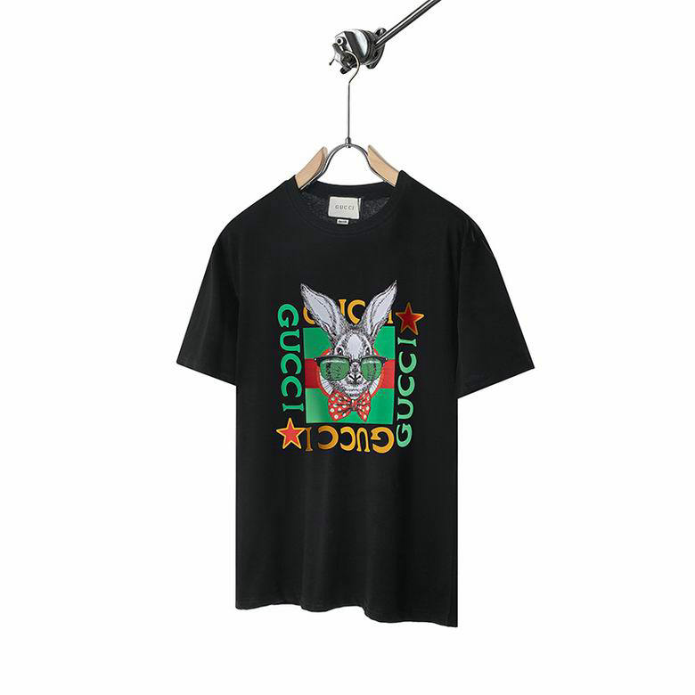 Wholesale Cheap G ucci Short Sleeve T Shirts for Sale