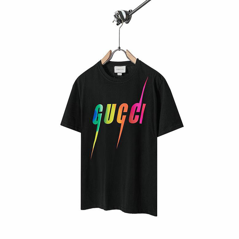 Wholesale Cheap G ucci Short Sleeve T Shirts for Sale