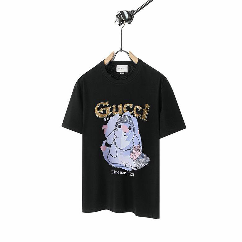 Wholesale Cheap G ucci Short Sleeve T Shirts for Sale