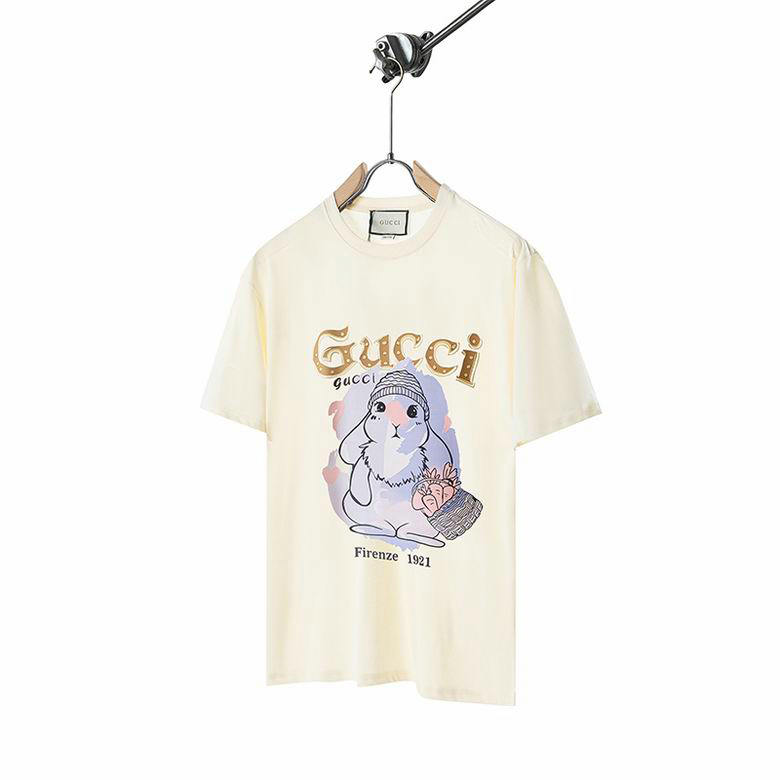 Wholesale Cheap G ucci Short Sleeve T Shirts for Sale