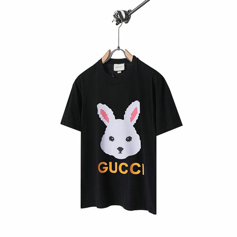 Wholesale Cheap G ucci Short Sleeve T Shirts for Sale