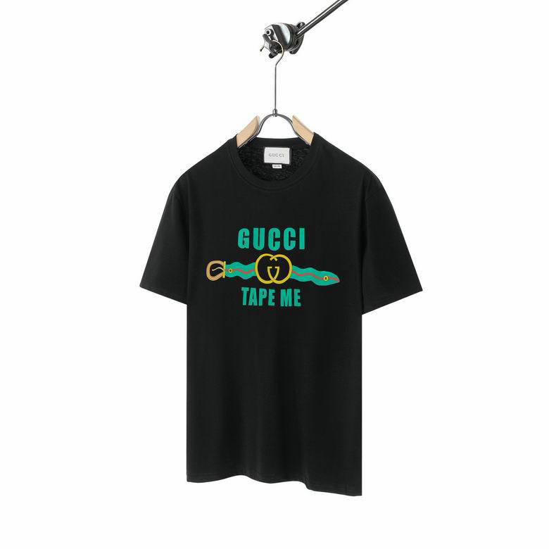 Wholesale Cheap G ucci Short Sleeve T Shirts for Sale