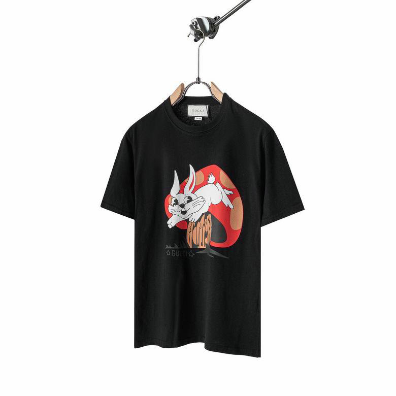 Wholesale Cheap G ucci Short Sleeve T Shirts for Sale
