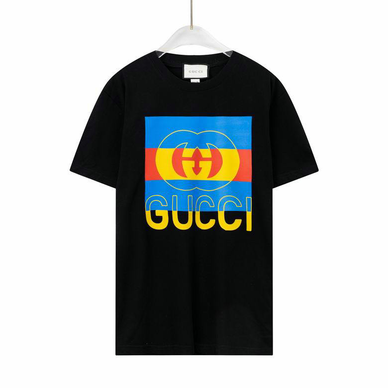 Wholesale Cheap G ucci Short Sleeve T Shirts for Sale