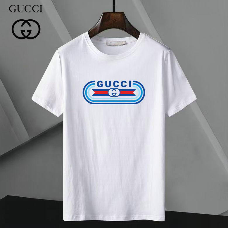 Wholesale Cheap G ucci Short Sleeve T shirts for Sale