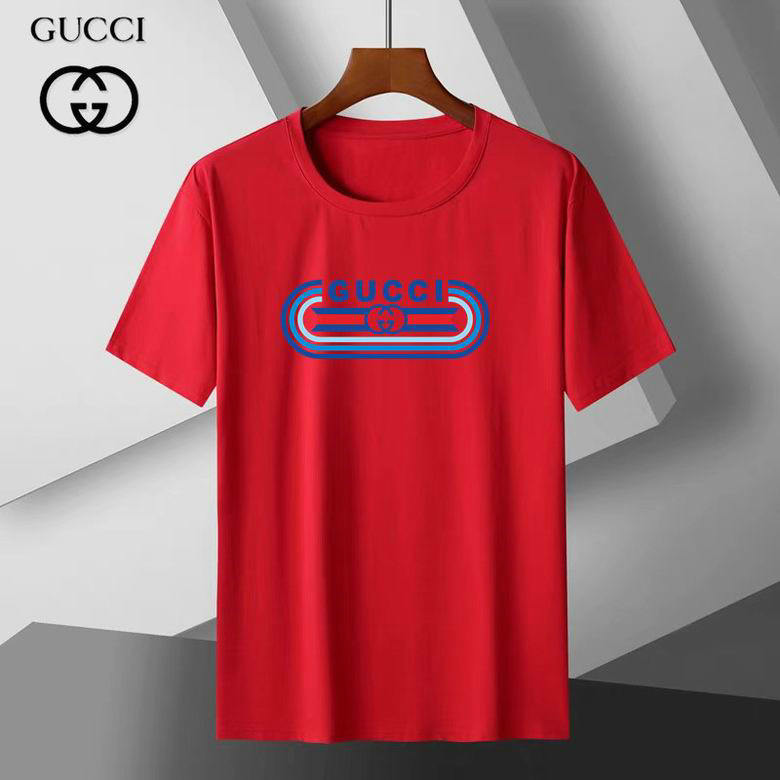 Wholesale Cheap G ucci Short Sleeve T shirts for Sale