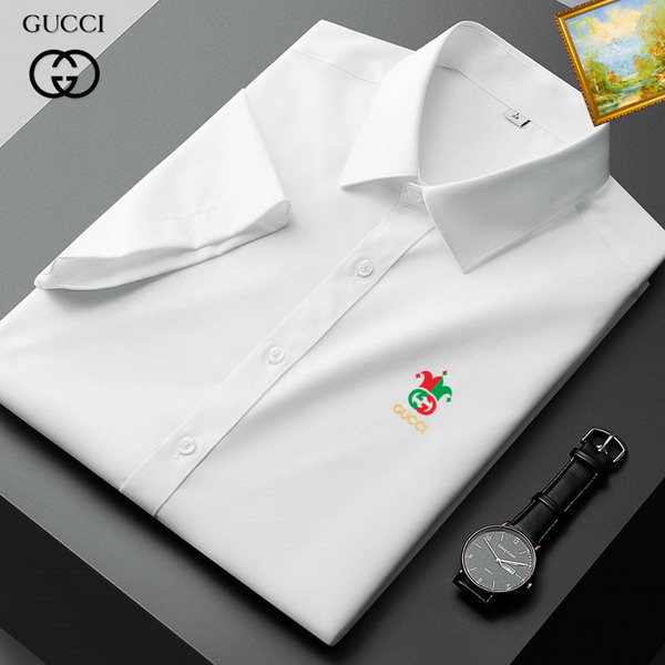 Wholesale High-quality Brands G.ucci men's Short Sleeve Designer Shirts for sale