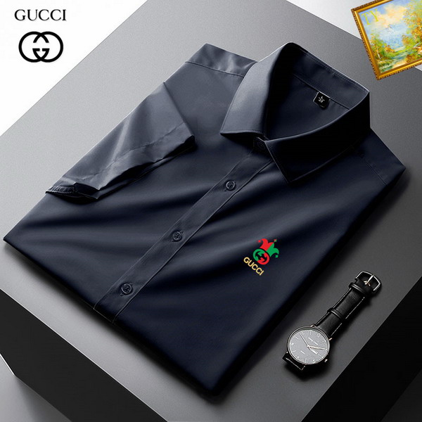 Wholesale High-quality Brands G.ucci men's Short Sleeve Designer Shirts for sale