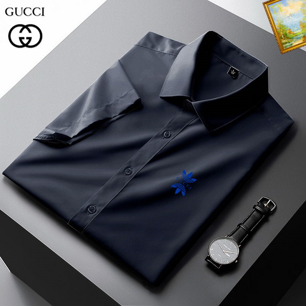 Wholesale High-quality Brands G.ucci men's Short Sleeve Designer Shirts for sale
