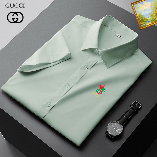 Wholesale High-quality Brands G.ucci men's Short Sleeve Designer Shirts for sale