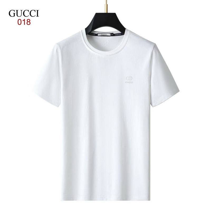 Wholesale High-quality men's G.ucci Short Sleeve Crew Neck Replica T-Shirts for sale