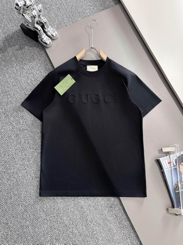 Wholesale High-quality Women's G.ucci Short Sleeve Crew Neck Replica T-Shirts for sale