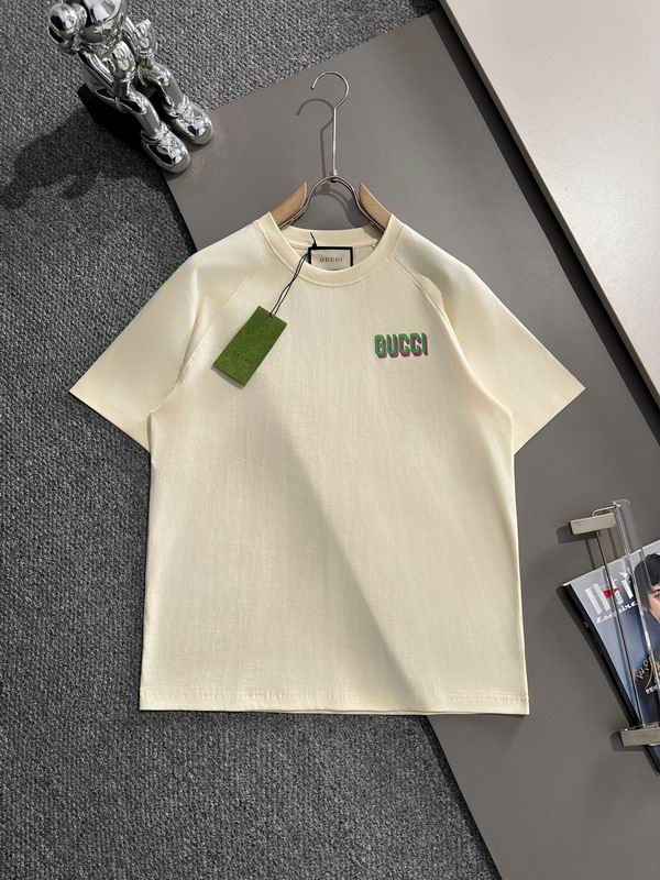 Wholesale High-quality Women's G.ucci Short Sleeve Crew Neck Replica T-Shirts for sale