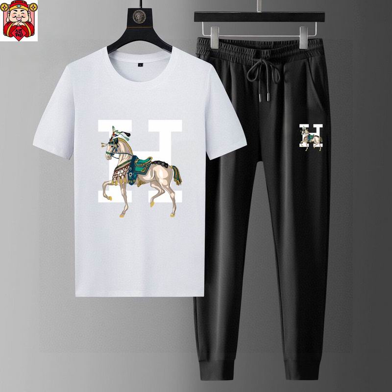 Wholesale High-quality Cheap Hermes Short Sleeve Replica Designer Tracksuits for sale