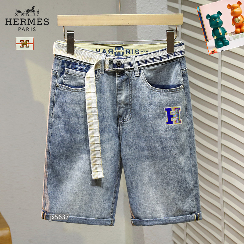 Wholesale High-quality Hermes Replica Designer Short Jeans for sale