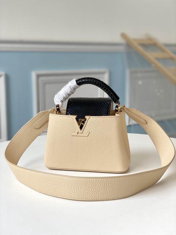 Wholesale Cheap Louis Vuitton Capucines MM WOMEN Handbags Bags for Sale