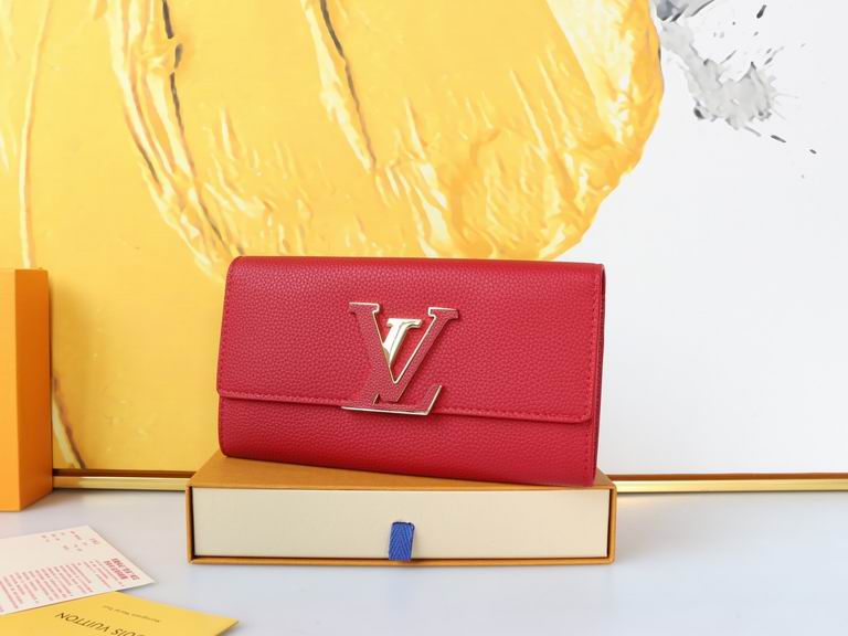 Wholesale Cheap Louis Vuitton Taurillon Leather Capucines Women Wallets