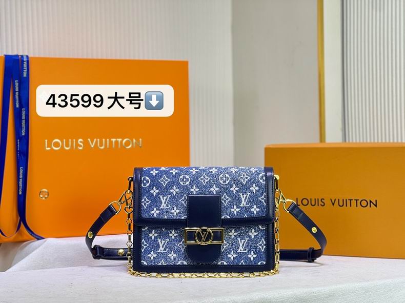 Wholesale Cheap Louis Vuitton Monogram Denim Mini Dauphine M59716 bags for Sale