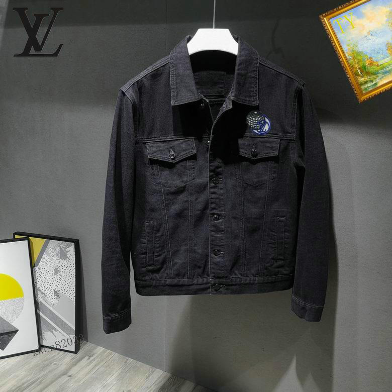 Wholesale Cheap Replica Louis Vuitton Denim jackets  for Sale