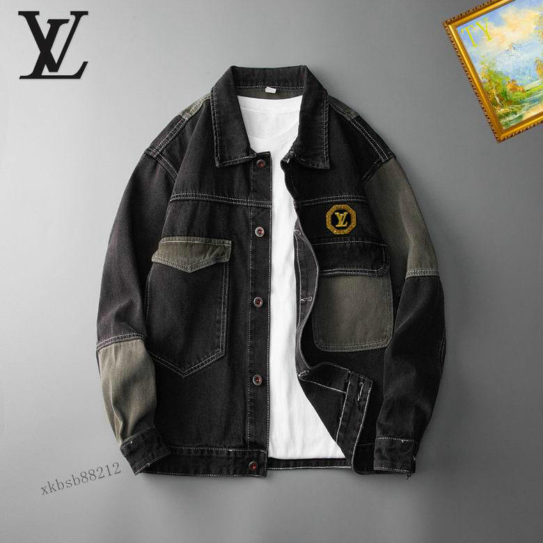 Wholesale Cheap Replica Louis Vuitton Denim jackets  for Sale