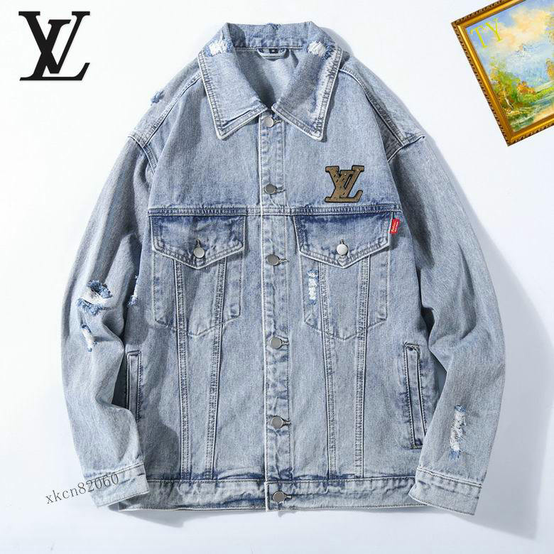Wholesale Cheap Replica Louis Vuitton Denim jackets  for Sale