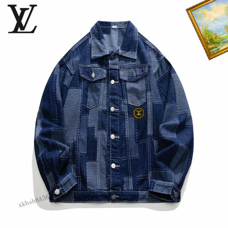 Wholesale Cheap Replica Louis Vuitton Denim jackets  for Sale