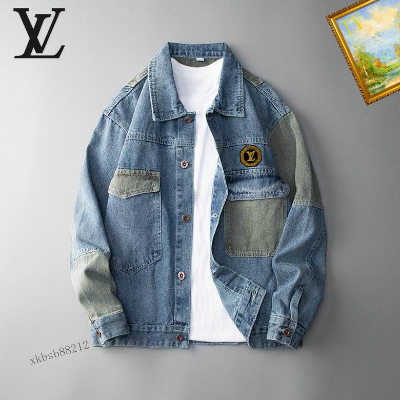 Wholesale Cheap Replica Louis Vuitton Denim jackets  for Sale