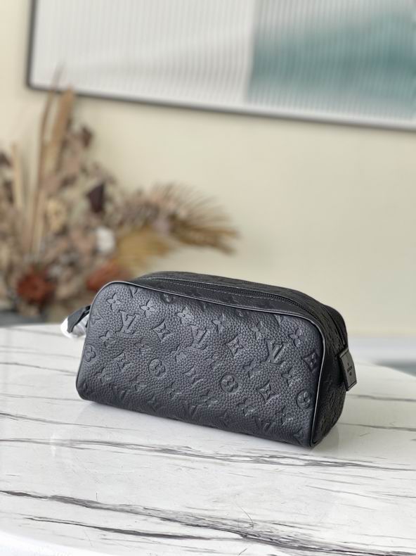 Louis Vuitton Dopp Kit Toilet Pouch M59478 Black