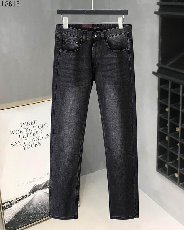 Wholesale Cheap LV mens Long Jeans for Sale