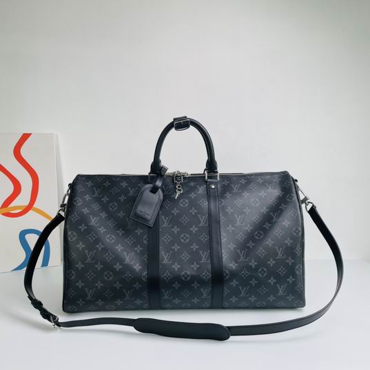 Wholesale Cheap Lv Keepall Bandouliere 50 Leather bags for Sale