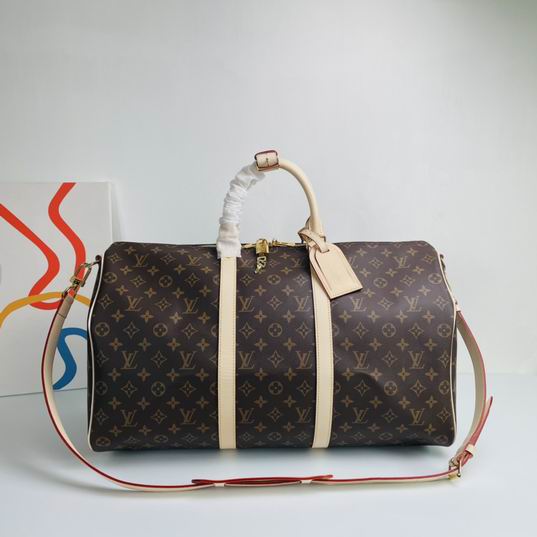 Wholesale Cheap Lv Keepall Bandouliere 50 Leather bags for Sale