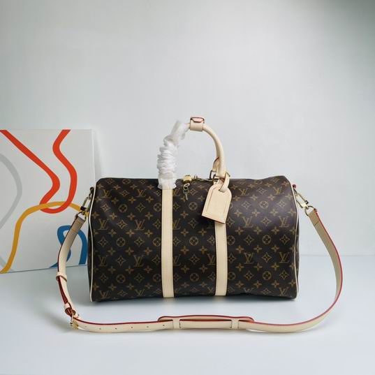 Wholesale Cheap Lv Keepall Bandouliere 45 Leather bags for Sale
