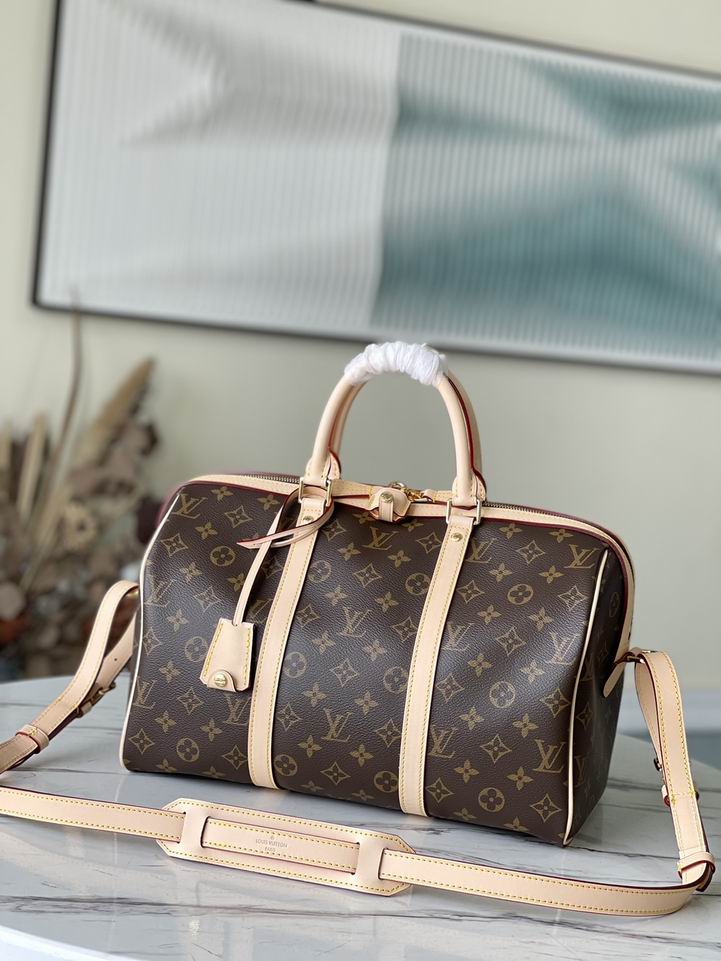 Wholesale Cheap Lv Keepall 35 Leather bags for Sale