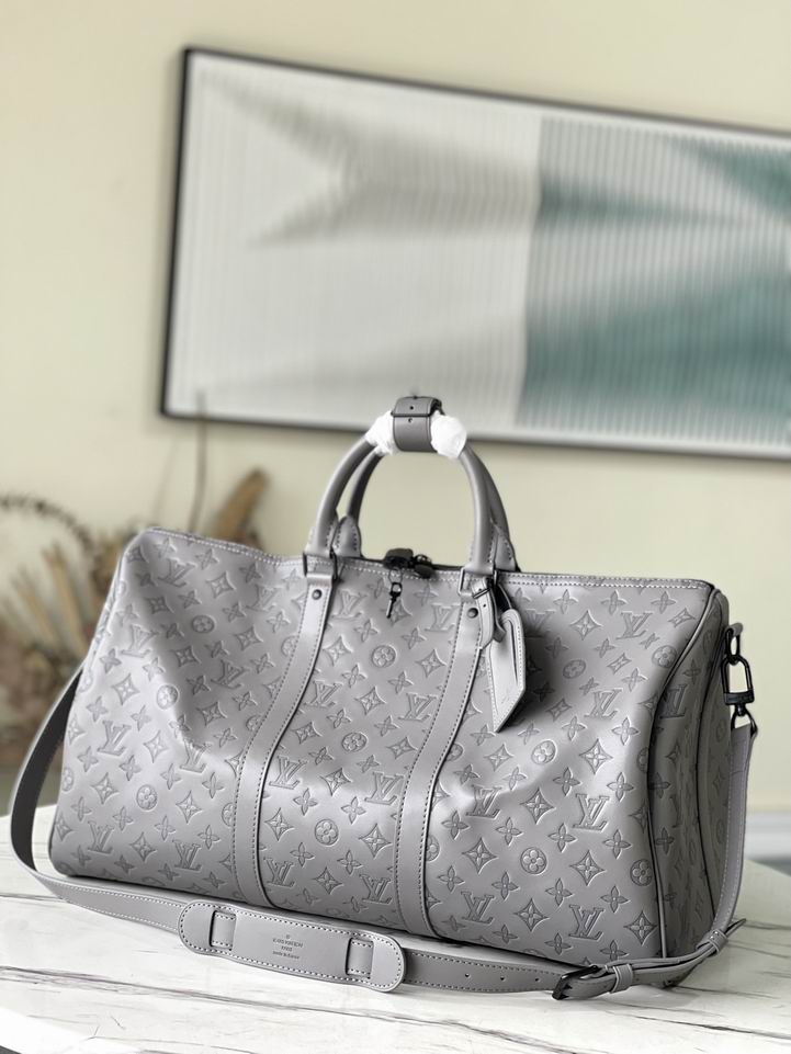 Wholesale Cheap Lv Keepall 50 Leather bags for Sale