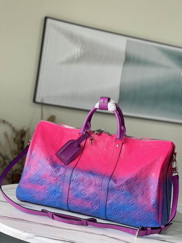 Wholesale Cheap Lv Keepall 50 Leather bags for Sale