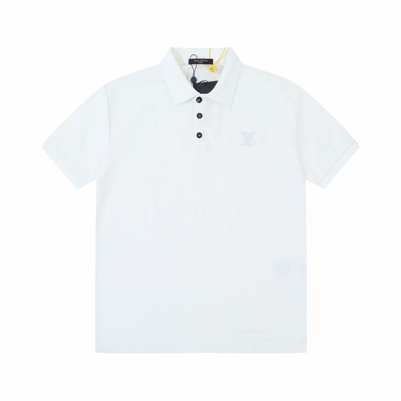 Wholesale High-quality Cheap Louis Vuitton Short Sleeve Lapel Replica Designer T-Shirts for sale