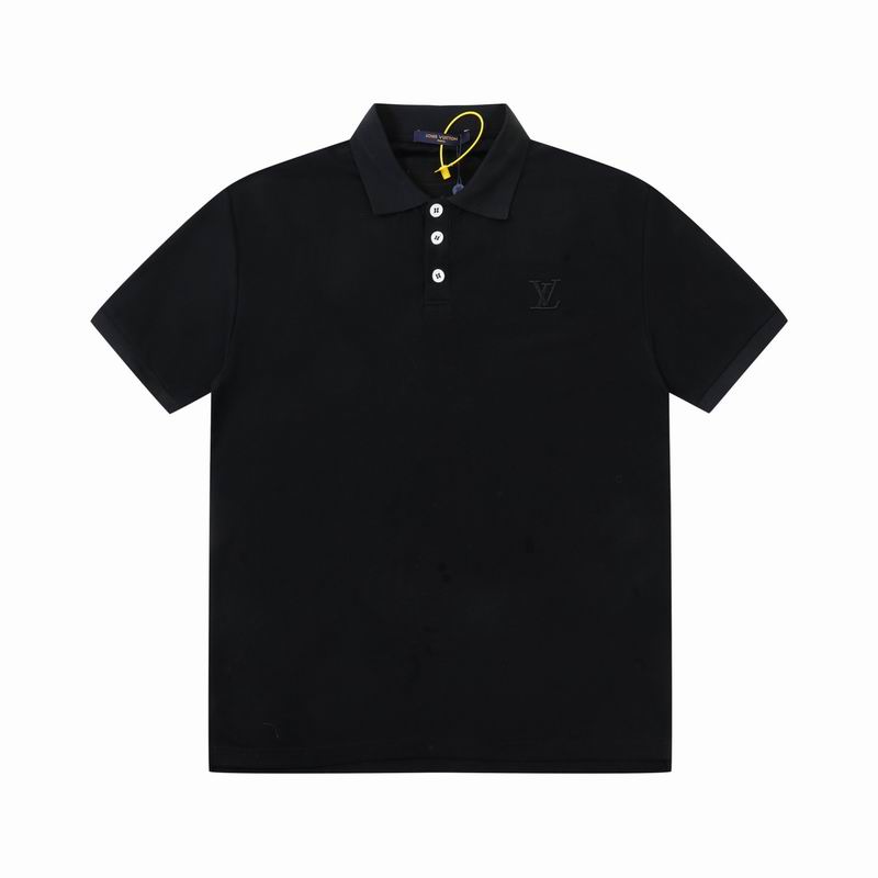 Wholesale High-quality Cheap Louis Vuitton Short Sleeve Lapel Replica Designer T-Shirts for sale