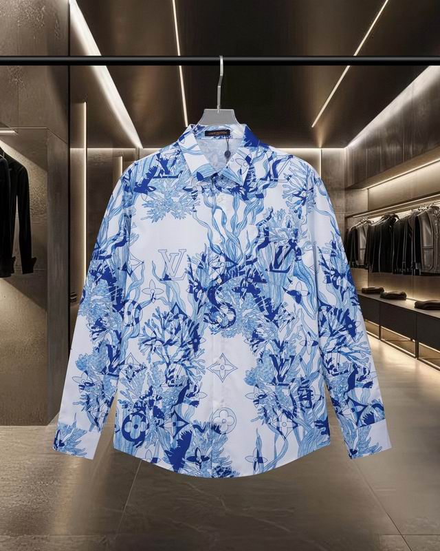 Wholesale High-quality Cheap Louis Vuitton Long Sleeve Designer Shirts for sale