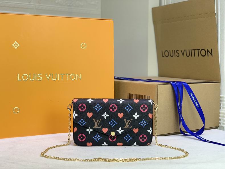 Wholesale Cheap Louis Vuitton Pochette Felicie shoulder bag for Sale