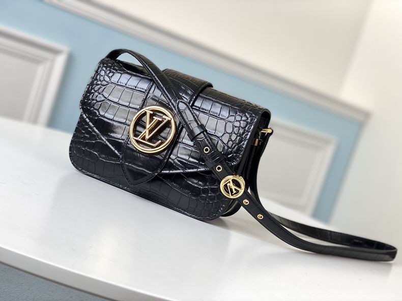 Wholesale Cheap Louis Vuitton Pont 9 Soft Leather bags for Sale