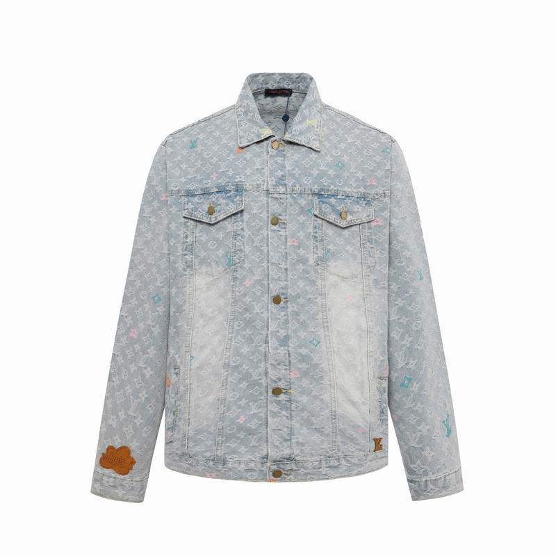 Wholesale High-quality LV Fashion Replica Designer Denim Jackets for sale