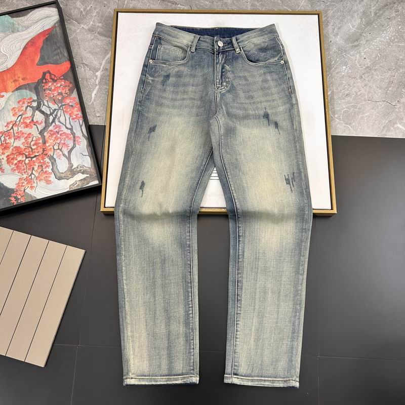 Wholesale High-quality Cheap LV Replica Designer Long Jeans for sale